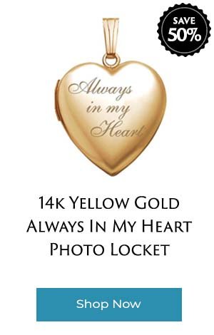 Yellow Gold Heart Locket