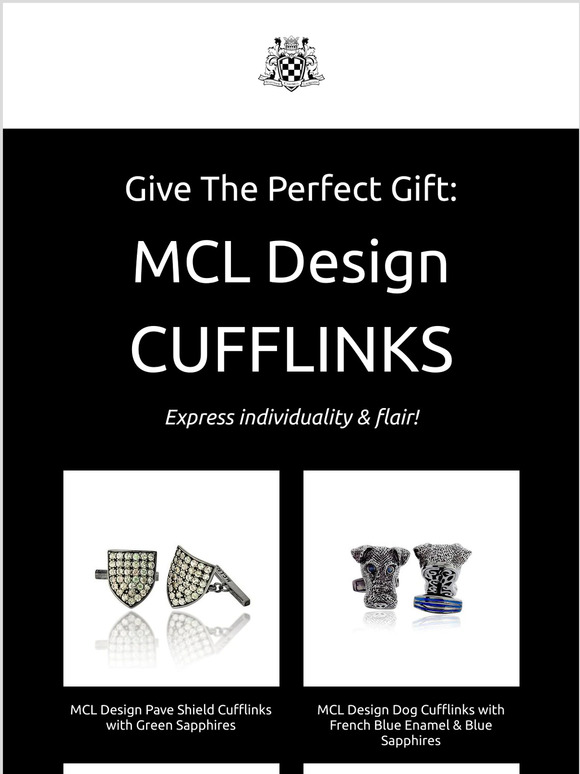 The Perfect Gift: MCL Design Cufflinks