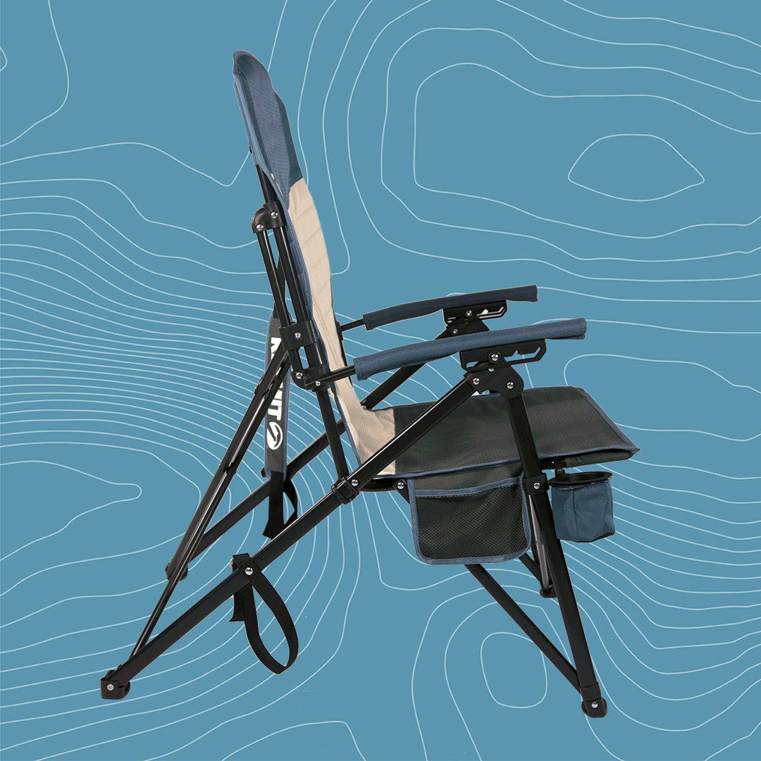 Klymit Meet the Switchback Reclining Camp Chair Milled