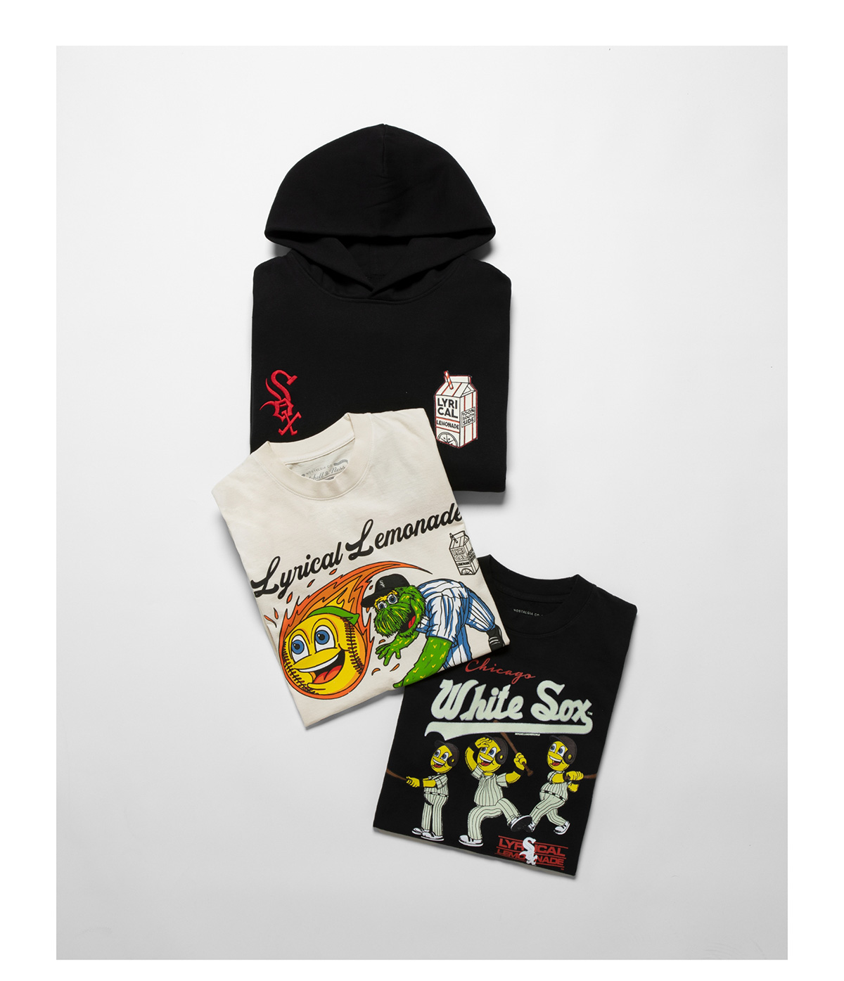 Lyrical Lemonade x M&N MLB Hoody Chicago White Sox Mitchell & Ness  Nostalgia Co.