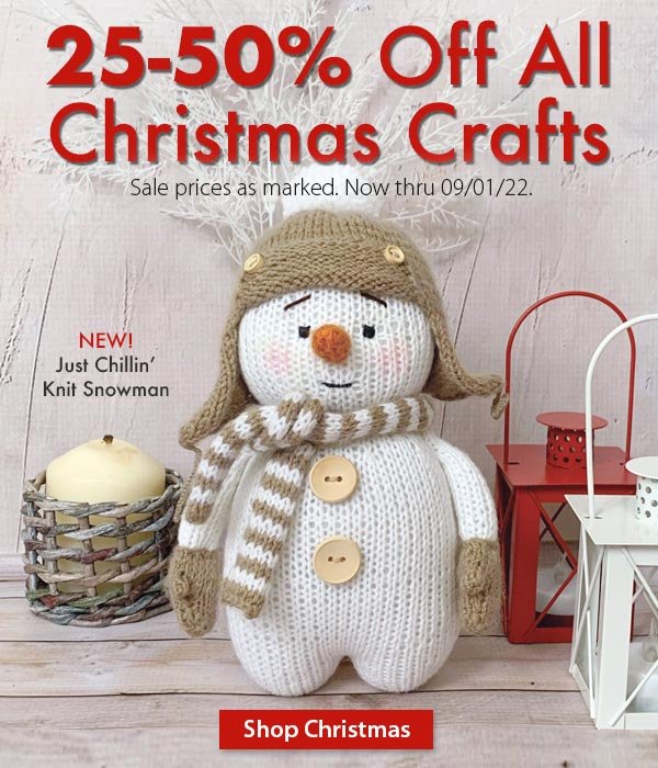 25-50% Off All Christmas Crafts
