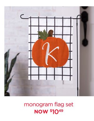 Monogram Flag