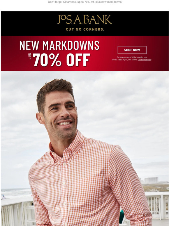 JoS A. Bank: Save now on Clearance Sportshirts, starting at $19.99 ...