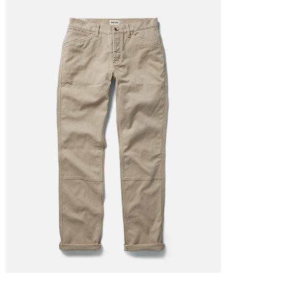 The Chore Pant in Sand Boss Duck