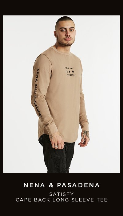 Satisfy Cape Back Long Sleeve T-Shirt Warm Taupe