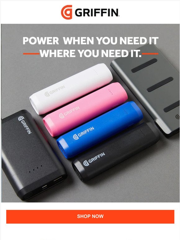 Never run out of power again