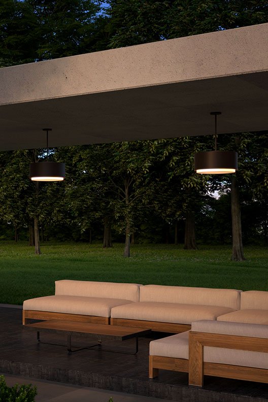 Roton Outdoor Pendant by Tech Lighting.
