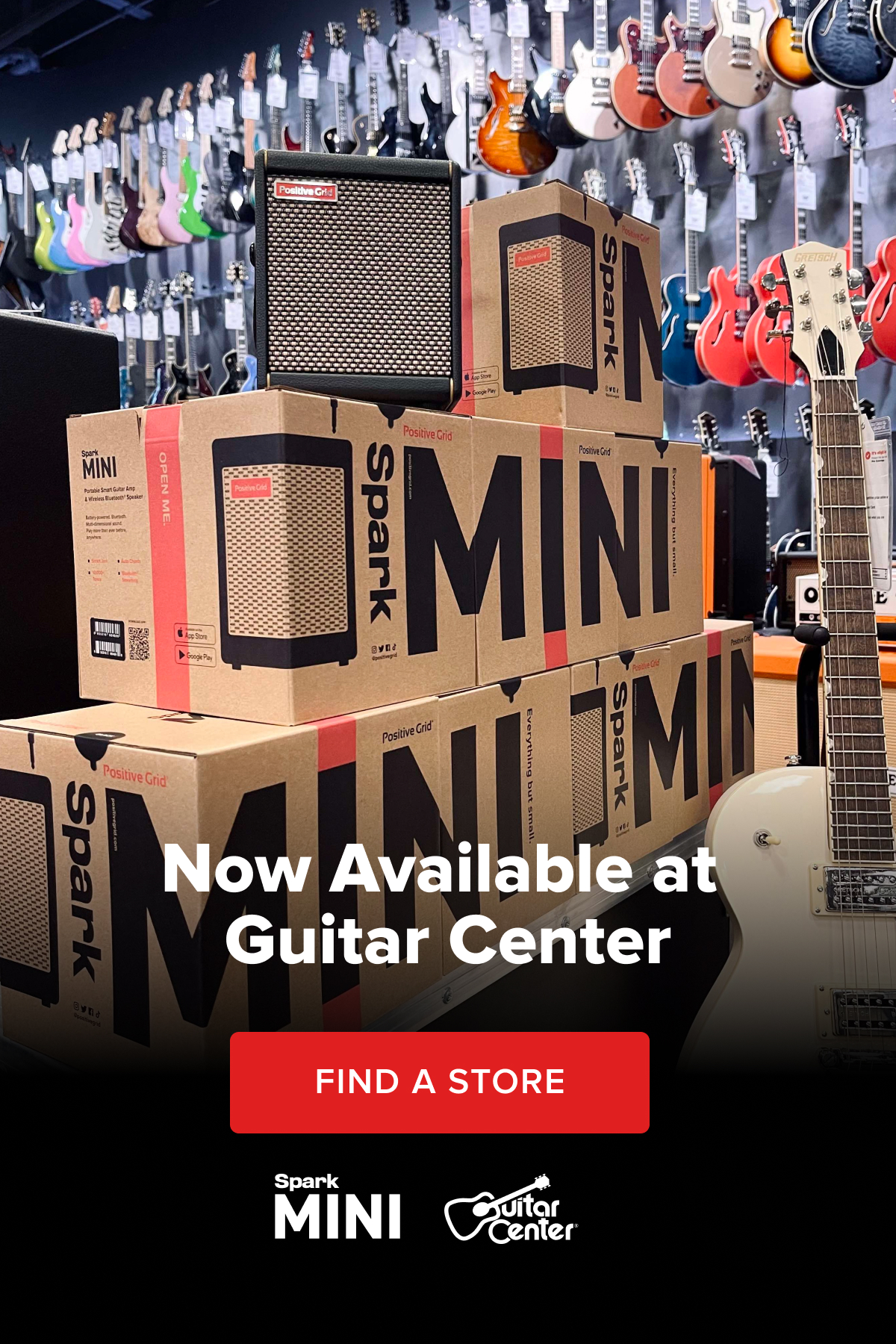 Positive Grid Finally try Spark MINI in person Milled