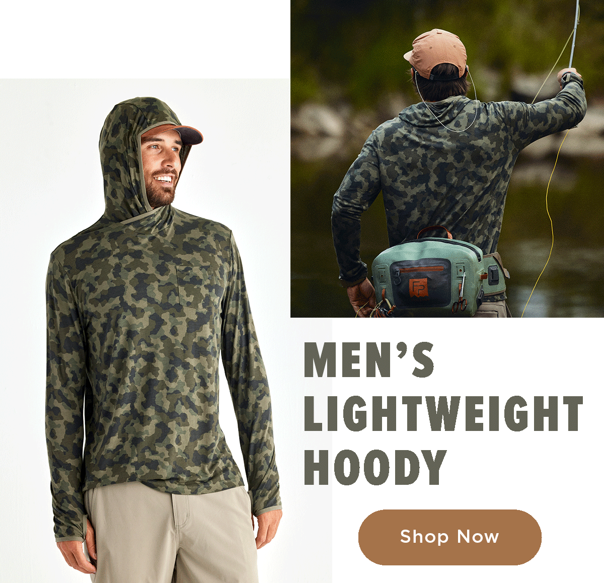 Free Fly Apparel It’s back Marshland Camo Milled