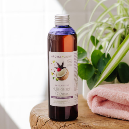 huile de soin cheveux BIO