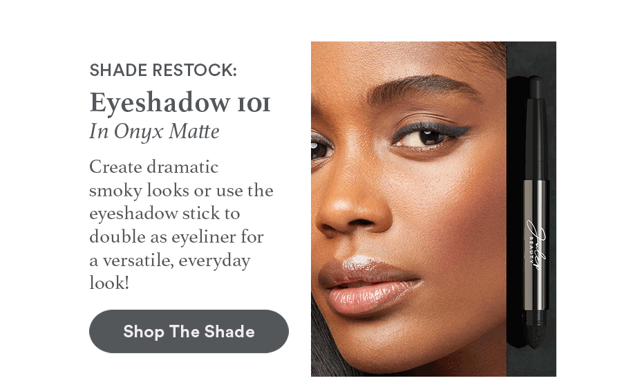 SHADE RESTOCK: Eyeshadow 101 - IN ONYX MATTE