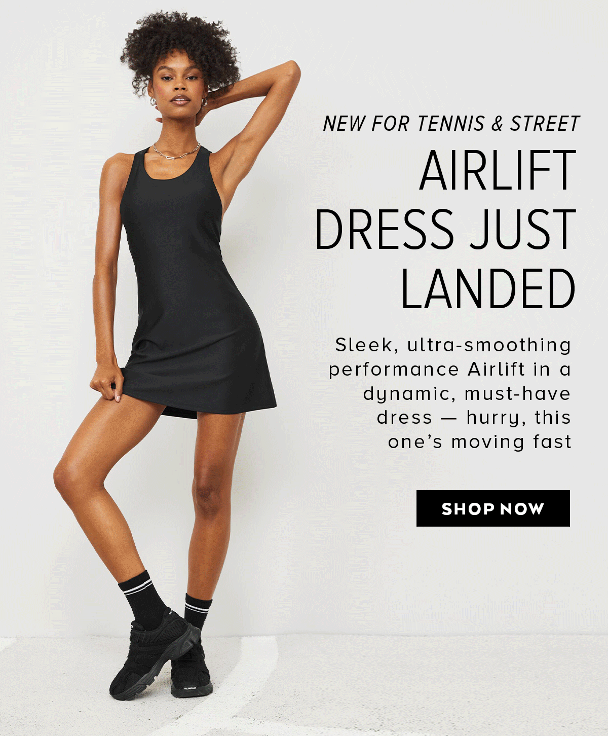 Alo Yoga NEW! SOSLEEK TENNIS DRESS 🎾👗 Milled