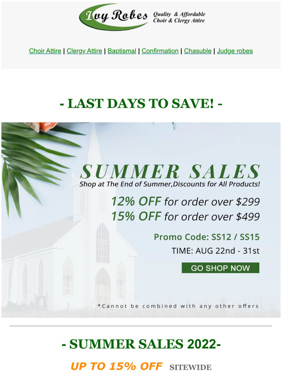 SUMMER SALES