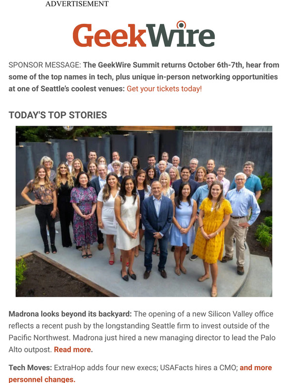 GeekWire Madrona opens Silicon Valley office as it looks beyond