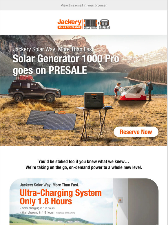 jackery The BEST day (Jackery presale is ON!) Milled