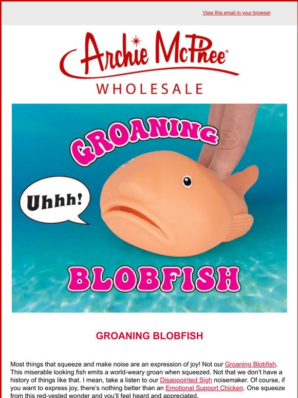 Groaning Blobfish