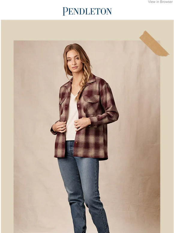 Pendleton Woolen Mills A favorite for generations Milled
