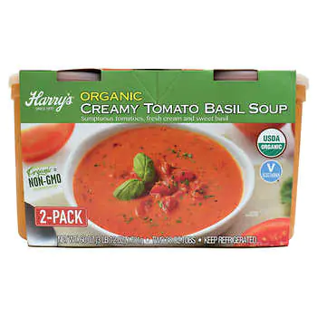 Harry’s Organic Creamy Tomato Basil Soup