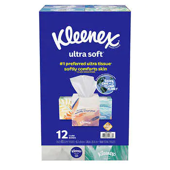 Kleenex Ultra Soft Facial Tissue