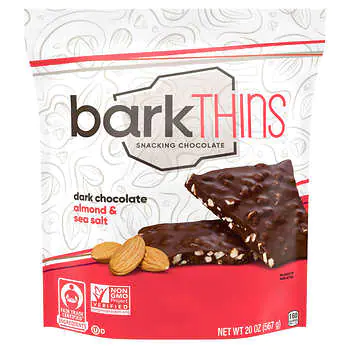 barkTHINS® Almond & Sea Salt Dark Chocolate