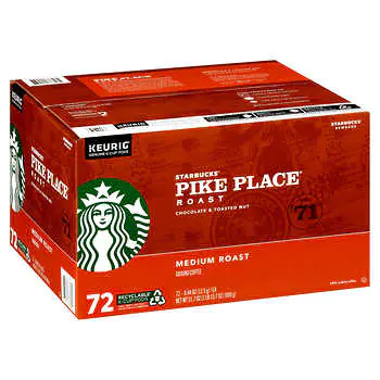 Starbucks® Pike Place Medium Roast K-Cup® Pods