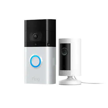 Ring Video Doorbell 3 Plus with Indoor Security Camera