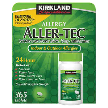 Kirkland Signature Aller-Tec 10 mg
