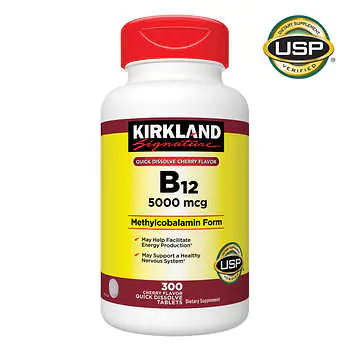 Kirkland Signature Vitamin B12 5000 mcg