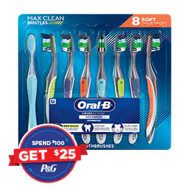 Oral-B CrossAction Advanced Toothbrushes