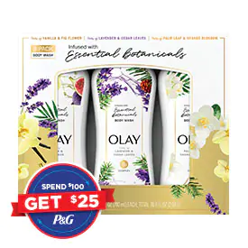 Olay Essential Botanicals Body Wash
