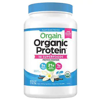 Orgain Organic Protein & Superfoods Powder Vanilla Bean