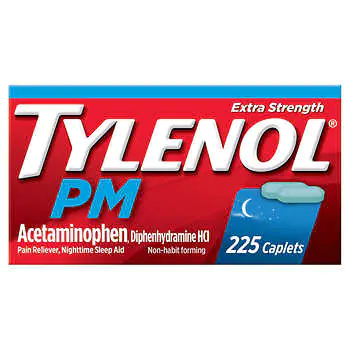 Tylenol PM Extra Strength Caplets 500 mg