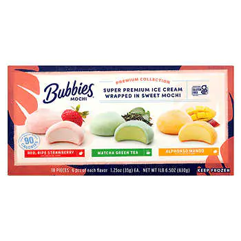 Bubbies Mochi Ice Cream