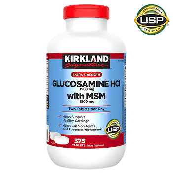 Kirkland Signature Glucosamine with MSM