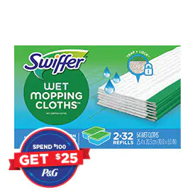 Swiffer Wet Mopping Cloths
