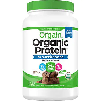 Orgain Organic Protein & Superfoods Powder Creamy Chocolate Fudge