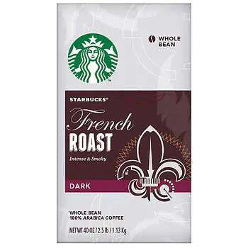 Starbucks French Roast Whole Bean Coffee