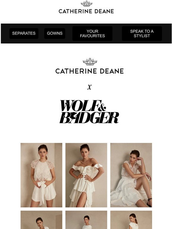 We are now live on Wolf & Badger! 🛍️