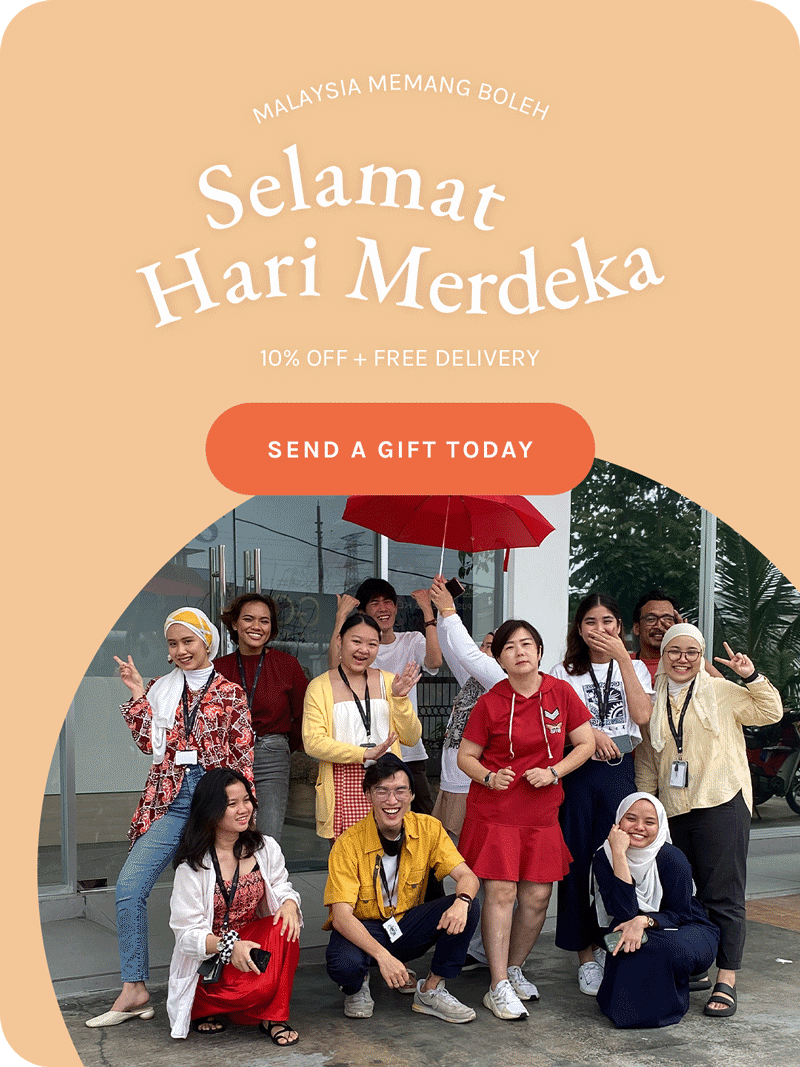 bloomthis (sg) 🇲🇾 Selamat Hari Merdeka Milled