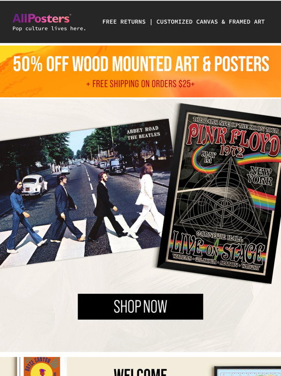 AllPosters: Take the elevator to poster heaven. | Milled