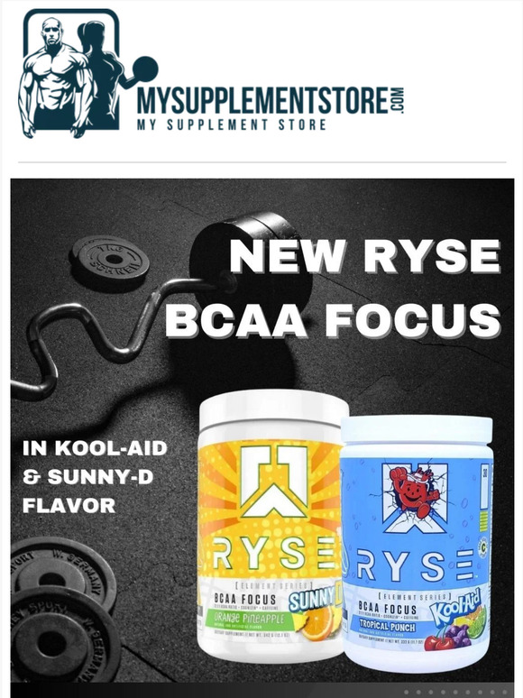 ryse bcaa kool aid