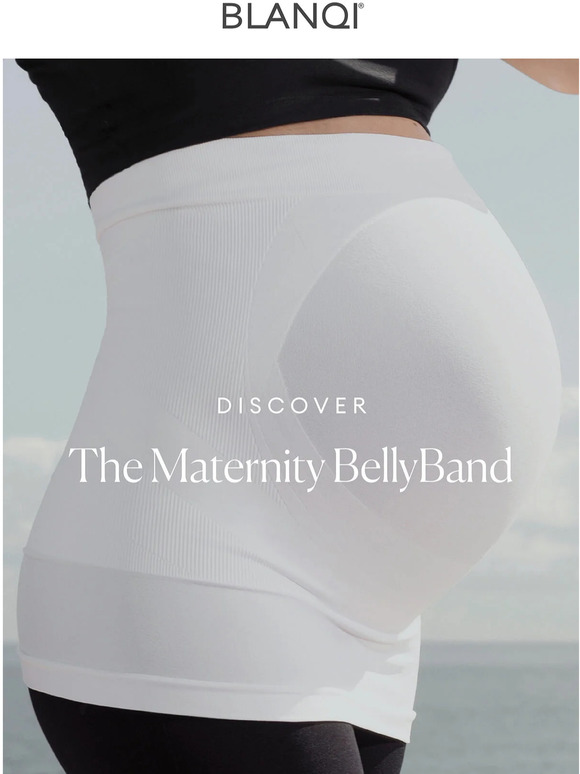 BLANQI The Belly Band Bodyhugging bump + back support you’ll love