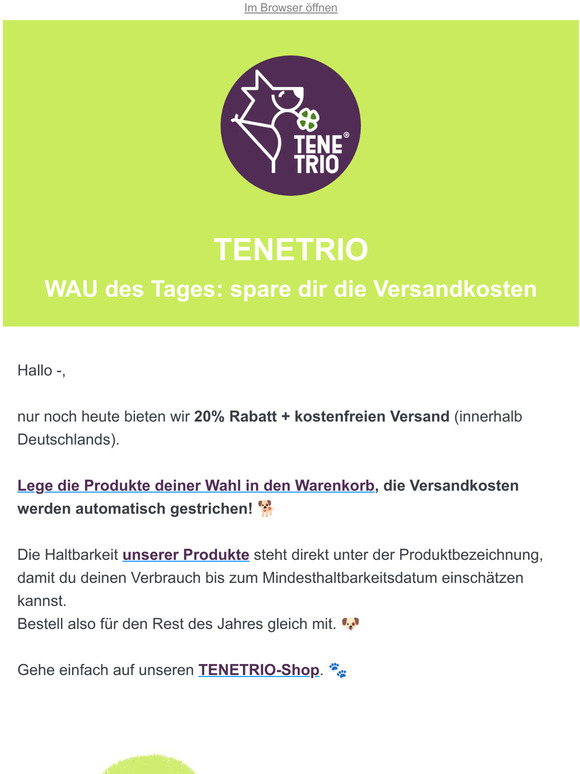 —, deine letzte Chance! 🐕