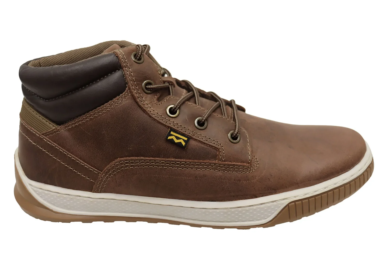Image of Bradok Vernon Mens Comfortable Leather Casual Boots