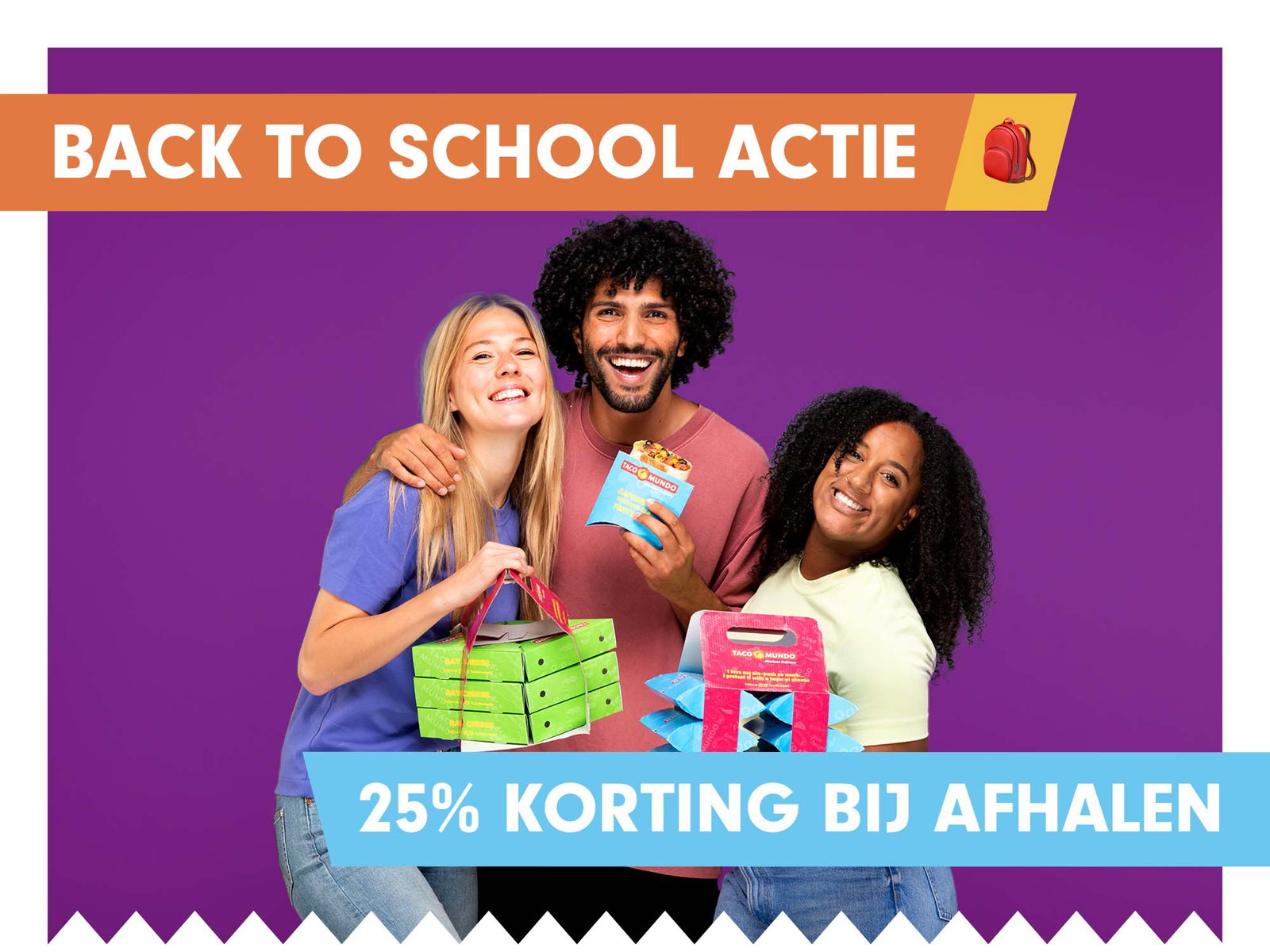 Nu: 25% korting op je hele bestelling