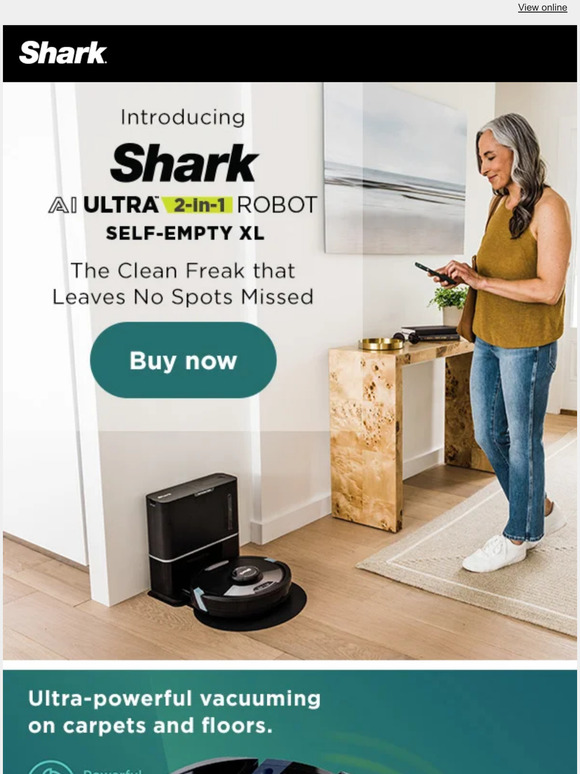 Shark Clean The clean freak that leaves no spots missed is here. Milled