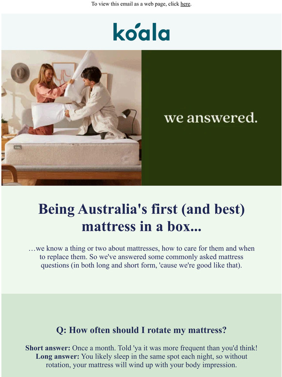 Yo! How often do you rotate your mattress?