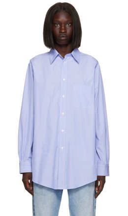 Maison Margiela - Blue Buttoned Shirt