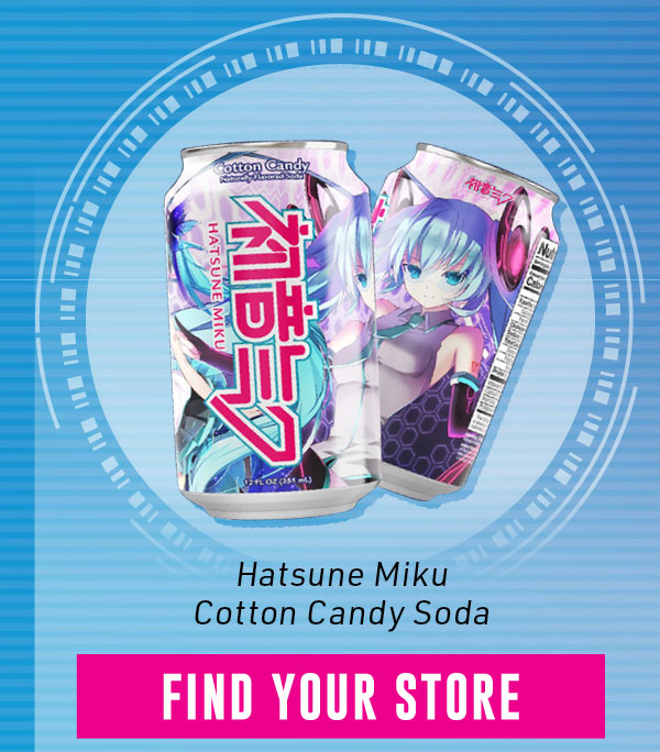 Hatsune Miku Cotton outlets Candy Soda Can