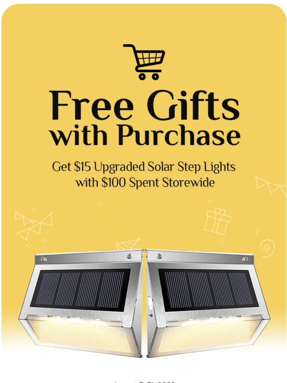 Last Day for Free Gifts!